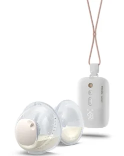 Outlet Håndfri dobbelt elektrisk brystpumpe Brystpumper