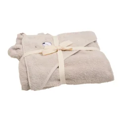 New Håndklæde med hætte - Dove - 83*83 cm Børn Badekåber & Håndklæder