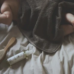 Hot Håndklæde med hætte, Atmosphere, 70x70cm Børn Badeslag & Ponchoer