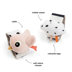 Sale Håndledsranglesæt 2 stk. Happy clouds Pudder Bideringe & Rangler