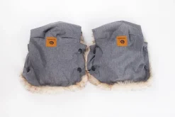 Clearance Håndmuffe basic grey melang Vognhandsker