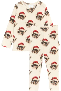 Best Holiday Rib Nat Sæt - GARDENIAC Juletøj|Nattøj & Natkjoler