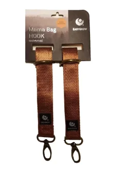 Hot HOOKS for Mama bag brown Pusletasker & Transporttasker