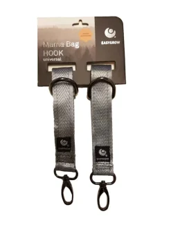 HOOKS for Mama bag grey Pusletasker & Transporttasker