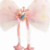 New Hårclips Big Unicorn Bow Rose Festtøj & Tilbehør