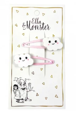 Discount Hårclips Pink Sky Festtøj & Tilbehør