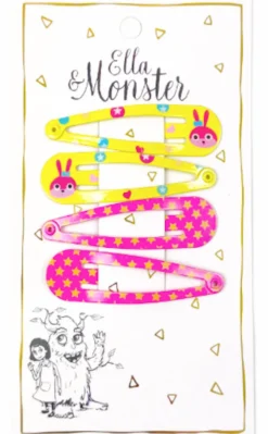 Hårclips Rabbit Combi Festtøj & Tilbehør