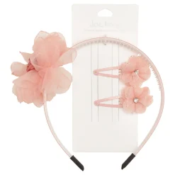 Outlet Hårpyntsæt - Lyserød Festtøj & Tilbehør