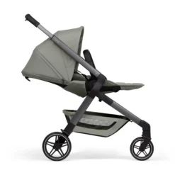 New Hub2 kombivogn - sage green Kombivogne Med Flade Sæder