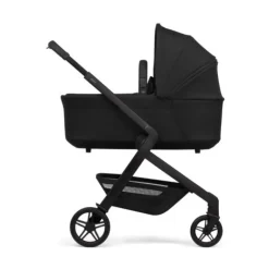 Clearance Hub2 kombivogn - space black Kombivogne Med Flade Sæder