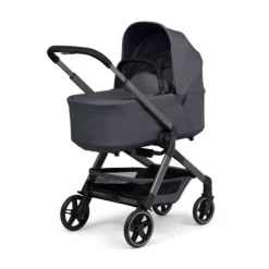 Clearance Hub2 kombivogn - stone grey Kombivogne Med Flade Sæder