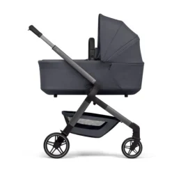 Clearance Hub2 kombivogn - stone grey Kombivogne Med Flade Sæder