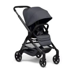 Clearance Hub2 kombivogn - stone grey Kombivogne Med Flade Sæder