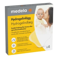 New Hydrogel Pads 4 stk Ammeindlæg/Ammebrikker