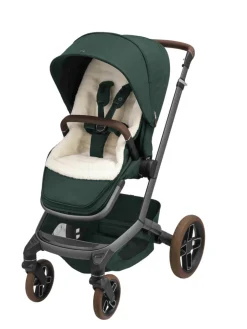 New 2-i-1 kørepose - Twillic Green Køreposer