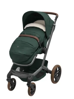 New 2-i-1 kørepose - Twillic Green Køreposer