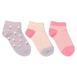 New Ice cream sneaker strømpe 3-pak - 4111 Strømper
