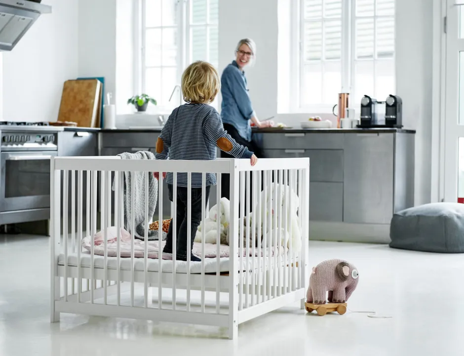 Discount IDA-MARIE Kravlegård - hvid Børn Rejsesenge & Kravlegårde