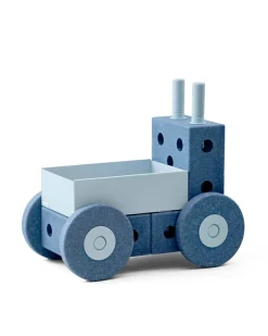 Outlet 3-in-1 Baby Walker Deep Blue /Sky Blue Store Byggesæt|Tumlemøbler