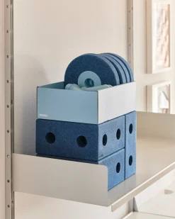 Outlet 3-in-1 Baby Walker Deep Blue /Sky Blue Store Byggesæt|Tumlemøbler