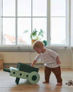 Outlet 3-in-1 Baby Walker Ocean Mint / Forest Green Store Byggesæt|Tumlemøbler