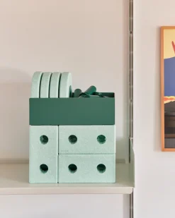 Outlet 3-in-1 Baby Walker Ocean Mint / Forest Green Store Byggesæt|Tumlemøbler