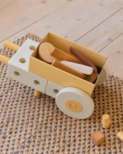 Best 3-in-1 Baby Walker Sand Grey / Honey Yellow Gåvogne & Aktivitetsborde