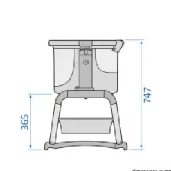 Iora air - Beyond Graphite Børn Side By Side Senge