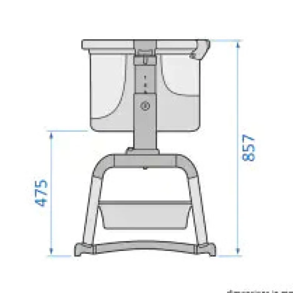 Iora air - Beyond Graphite Børn Side By Side Senge