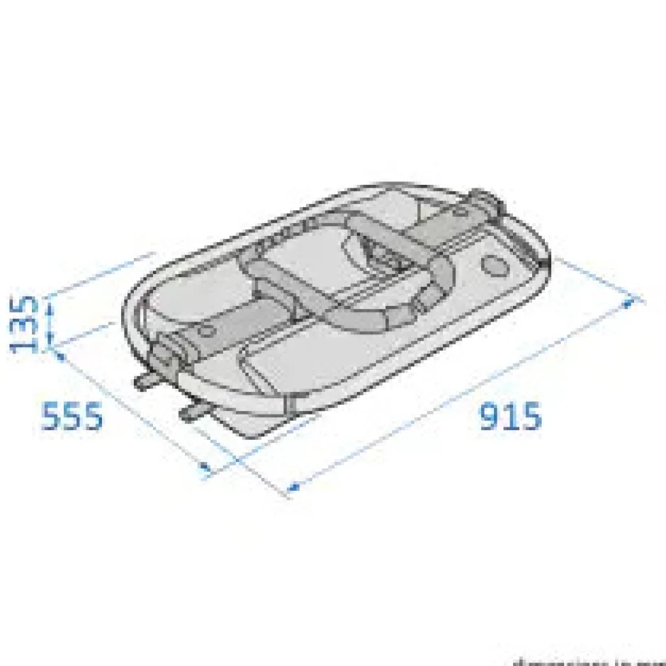 Clearance Iora Air - Beyond grey Børn Side By Side Senge