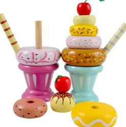 Clearance Istoppe M. Stabelfunktion, 1 stk Køkkenleg