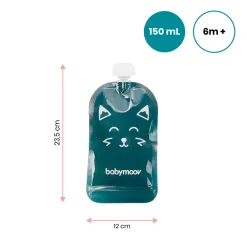 New ISY genbrugelige klemposer x20 Madopbevaring