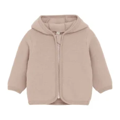 Clearance Jakke Ører Uld Fleece - Mahogany Rose Uldoverdele