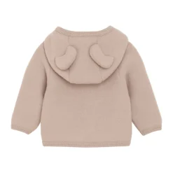 Clearance Jakke Ører Uld Fleece - Mahogany Rose Uldoverdele