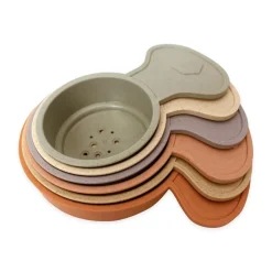 Discount Jenga stabel kopper i hvedestrå, 6 stk Badelegetøj