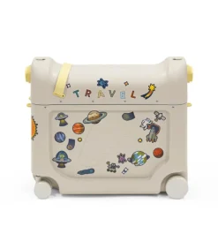 Clearance JetKids BedBox - Moonglow White Rejsetilbehør