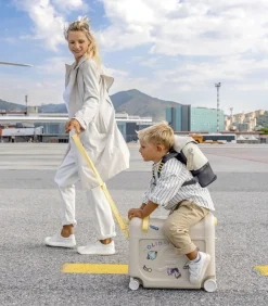 Clearance JetKids BedBox - Moonglow White Rejsetilbehør