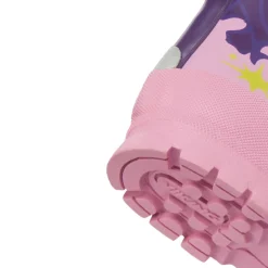 Best Jolly print gummistøvle - Purple/Multi Lange Gummistøvler