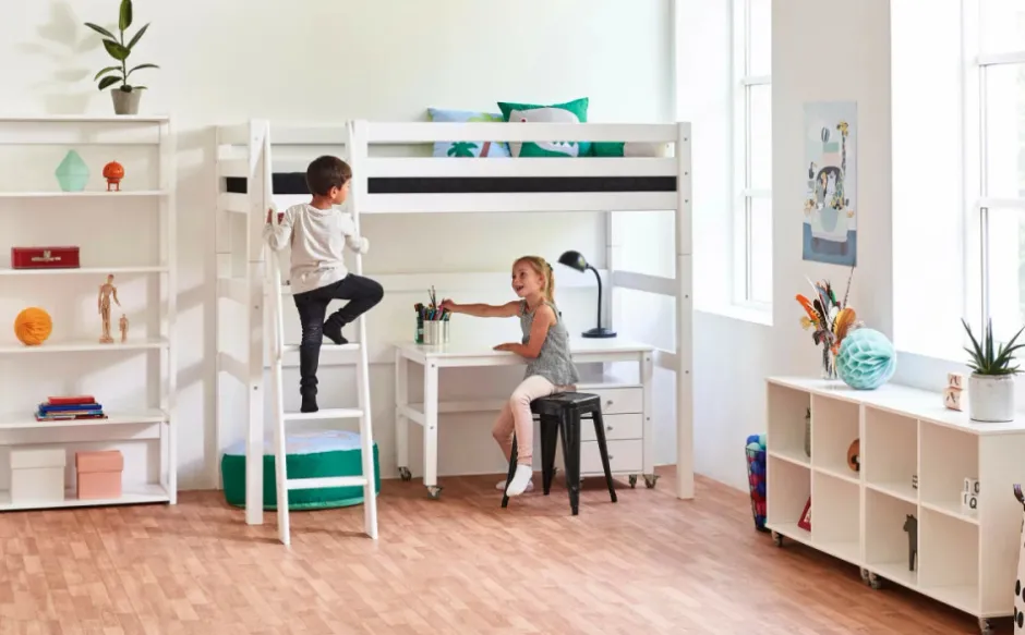 Discount Jonas Skrivebord - hvid Børn Børneborde & Stole