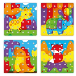 Online Jumbo Peggy Stiftmosaik (45 dele) Kreasæt