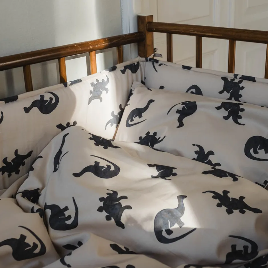 Discount Junior sengetøj - Dino Mono, 100x140 Børn Sengetøj