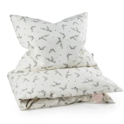 Best Junior sengetøj, powder blossom, beige 140x100 Børn Sengetøj