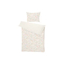 Clearance Junior sengetøj, Unicorn Rose/Beige 100x140 cm Børn Sengetøj