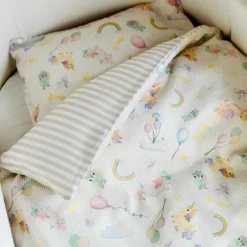 Clearance Junior sengetøj, Unicorn Rose/Beige 100x140 cm Børn Sengetøj