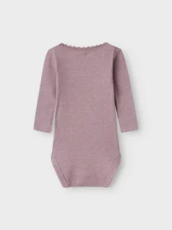 Hot Kab langærmet boby - Elderberry Bodystocking Langærmet