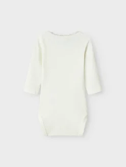 New Kab langærmet body - Cloud dancer Bodystocking Langærmet