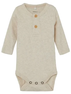 Outlet Kab langærmet body NOOS - peyote melange Bodystocking Langærmet