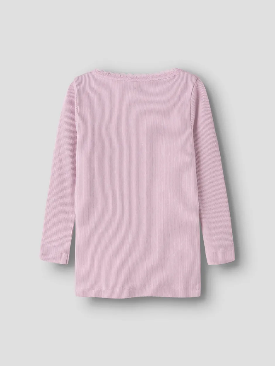 Online Kab langærmet top - Fragrant Lilac Bluser