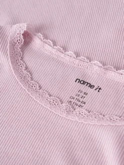 Online Kab langærmet top - Fragrant Lilac Bluser