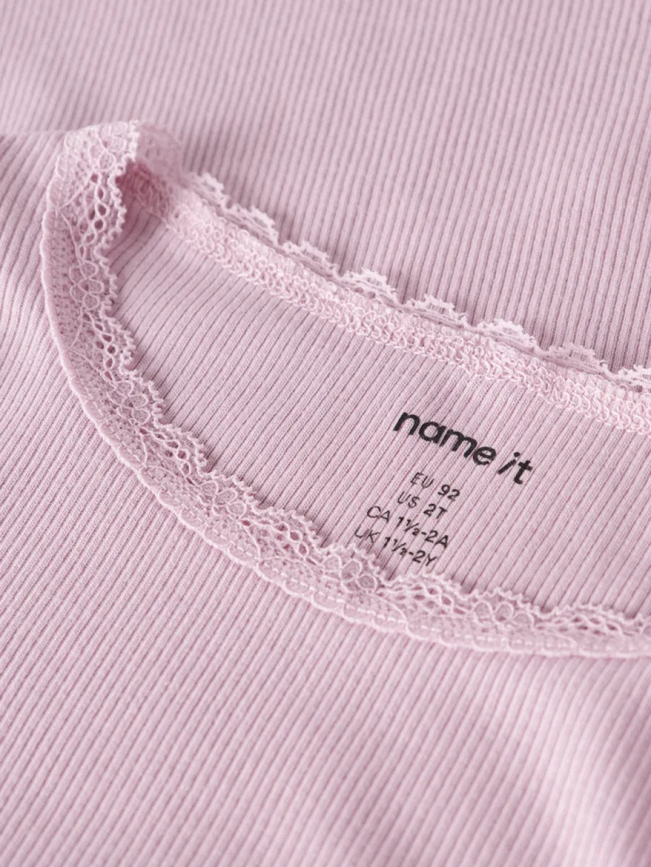 Online Kab langærmet top - Fragrant Lilac Bluser